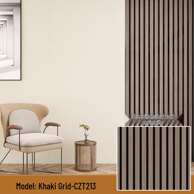 3D Waterproof Wood Grain Tile Sticker: Anti-Collision, Moisture-Proof Wall Decor