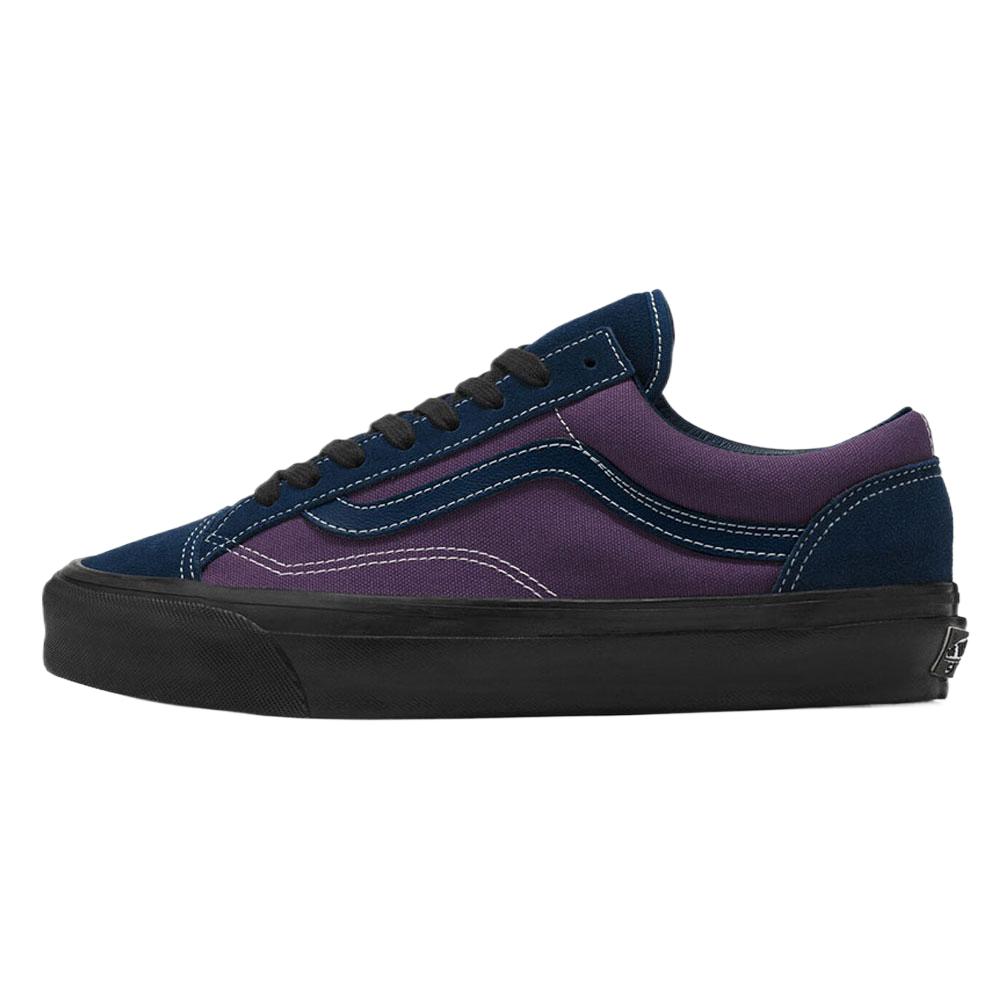 

Vans Премиальные кожаные Old Skool Удобные Модные Универсальные Простые Низкие Кеды для Скейтбординга Унисекс фиолетовые VN000D57ESD1 39