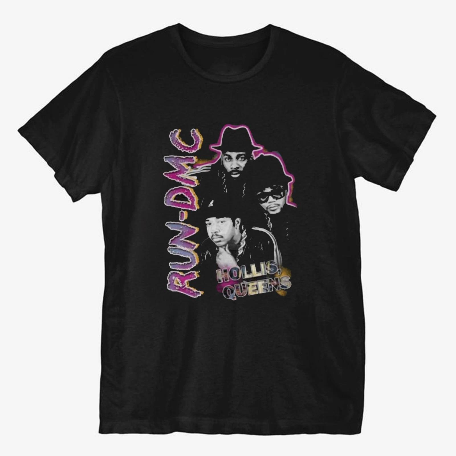 Винтажная футболка хип-хоп группы Run-DMC, Run - D.M.C. Футболка для фанатов рэпа Ностальгия XL
