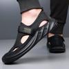 Brand Men's Mesh Sandals Light Breathable Closed Toe Sandals Summer Outdoor Wading Camping Casual Sandal Shoes for Men Sandalias