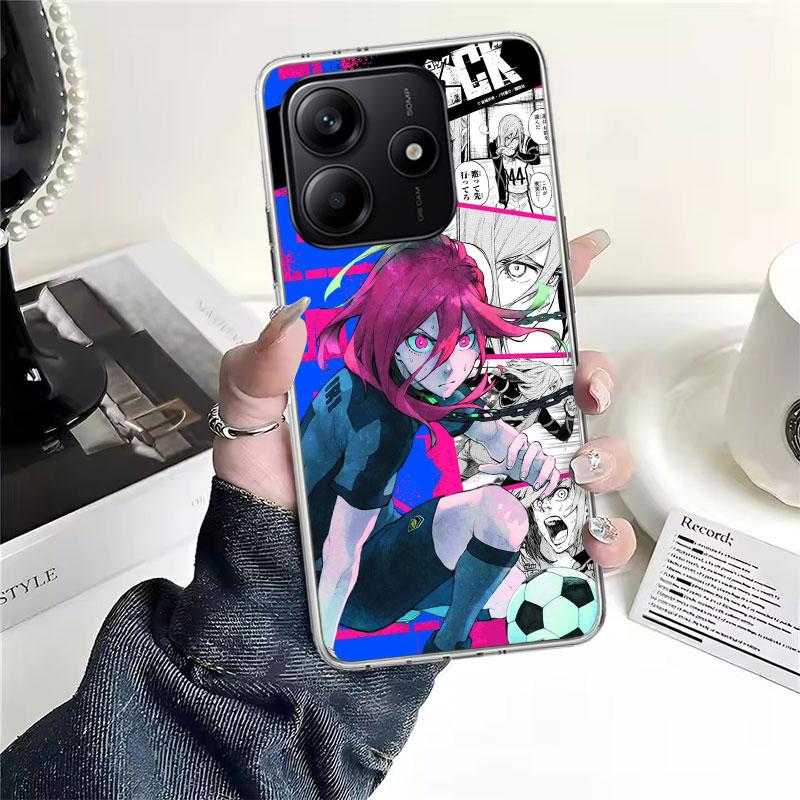 

Blue Lock Chigiri Hyoma Soft Phone Case For Xiaomi Redmi Note 15 14 14S 13 12 Pro Plus 12S 11 11S 11E 10 10S 11T 5G Fundas Coque Redmi Note 13 Pro 4G