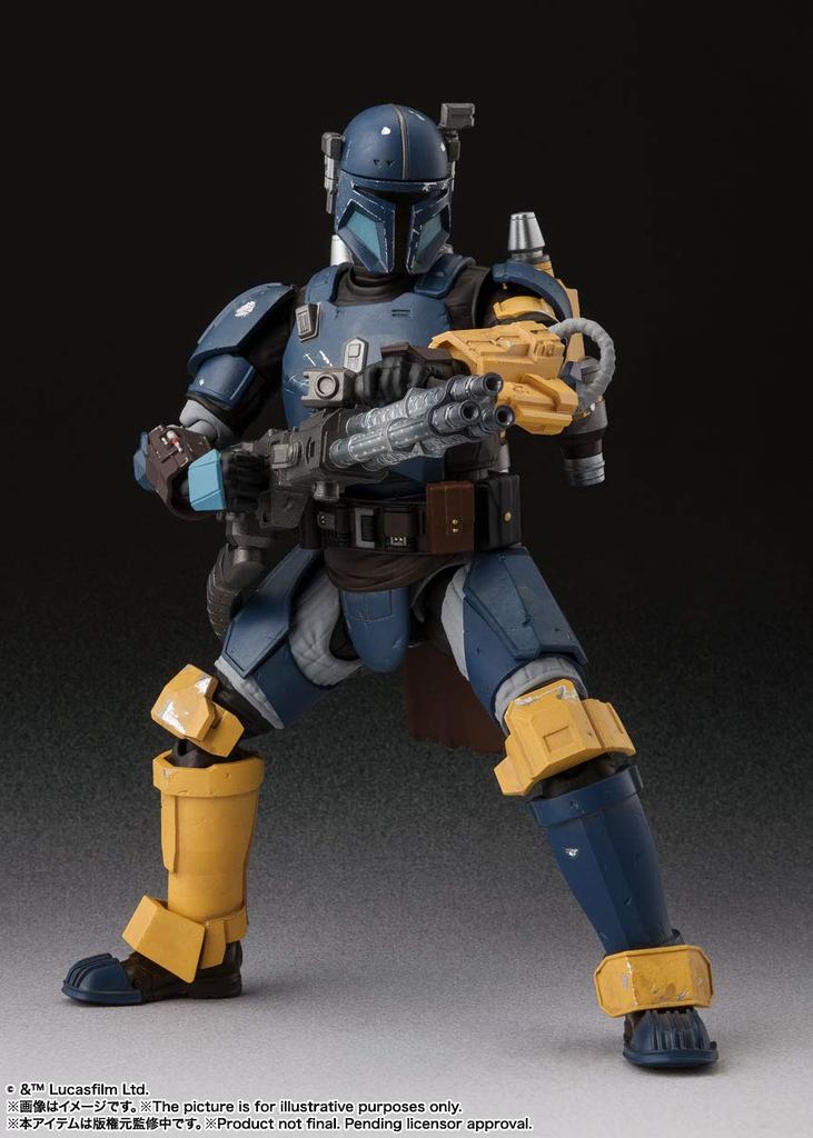 TAMASHII NATIONS Star Wars Heavy Infantry Mandalorian S.H.Figuarts (STAR WARSThe Mandalorian)