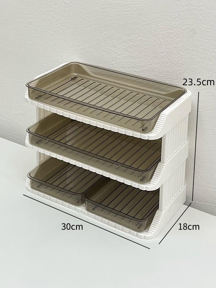 

Cosmetic Organizer Makeup Storage Box Desktop Office Multi-function Organizing Box Table Clear Drawer Multi-layers Storage Racks