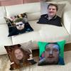 Funny Man Drachenlord  Pillow Case Square Double-Sided Sofa Cushion Cover Bedroom Bedside Pillow