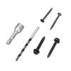 Adjustable Deck Post Anchors Base Brackets Portable Sturdy Reinforced Accessory for Secure Deck Structure Support