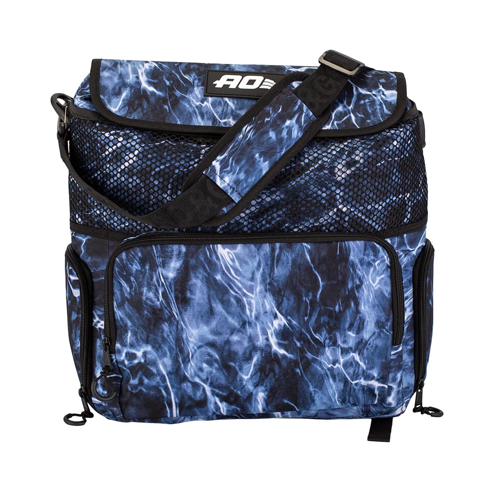 AO Coolers Cooler Bag 18 Backpack Soft Cooler AOELBFBP Bluefin Backpack Cooler Bluefin Backpack Soft Cooler Bag Outdoor [Used]