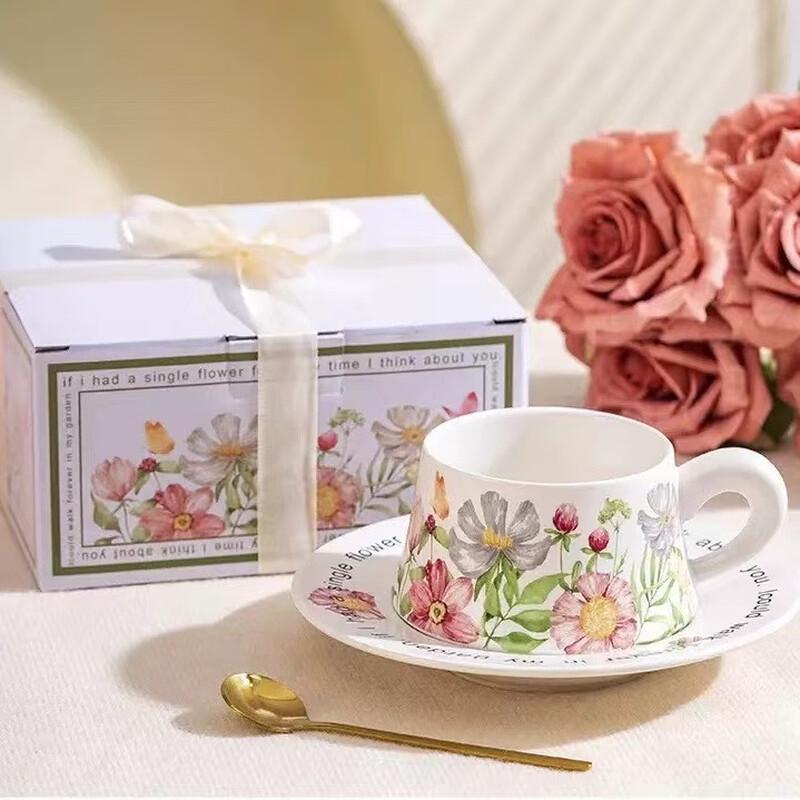 

Shangqi Ceramic Coffee Cup & Saucer Gift Set