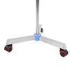 Adjustable IV Pole Stainless Steel IV Drip Stand Infusion Holder with 2 Hooks & Wheels for Home Clinic