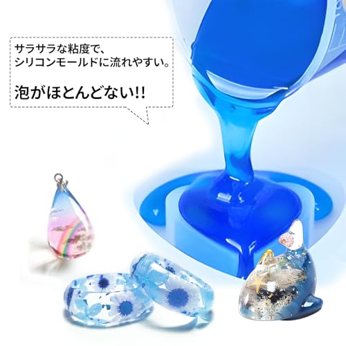 Large Capacity 600g UV Resin Liquid, Hard, Highly Transparent, Yellow-Resistant, Fast Curing, VOC-Free, Low Viscosity, Refill Pack, Suitable for Begin