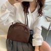 Elegant Soft PU Tote Bag Anti-splash Water Solid Color Shoulder Bag Square Underarm Bag  Women