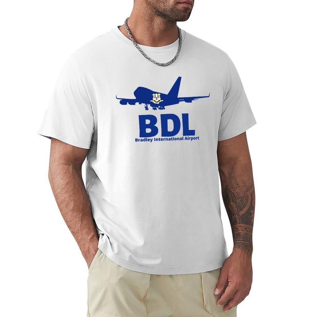 Travel Airport Airline Bradley International Airport BDL TShirt valentines clothes tee shirts for men
