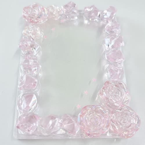 

Glitter Hard Trading Card Case, Pink