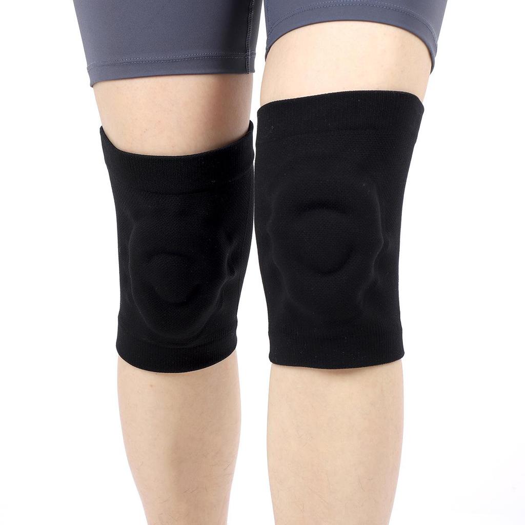 Silicone Shock-Absorbing Non-Slip Knee Pads for Yoga, Cycling, Running, Basketball - Summer Thin, Warm, Anti-Collision Protection