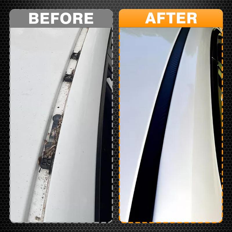 2PCS Roof Rubber Drip Side Finish Moulding Seal Strip Trim for Honda Civic 1996 1997 1998 1999 2000 74306-S03-003 74316-S03-003