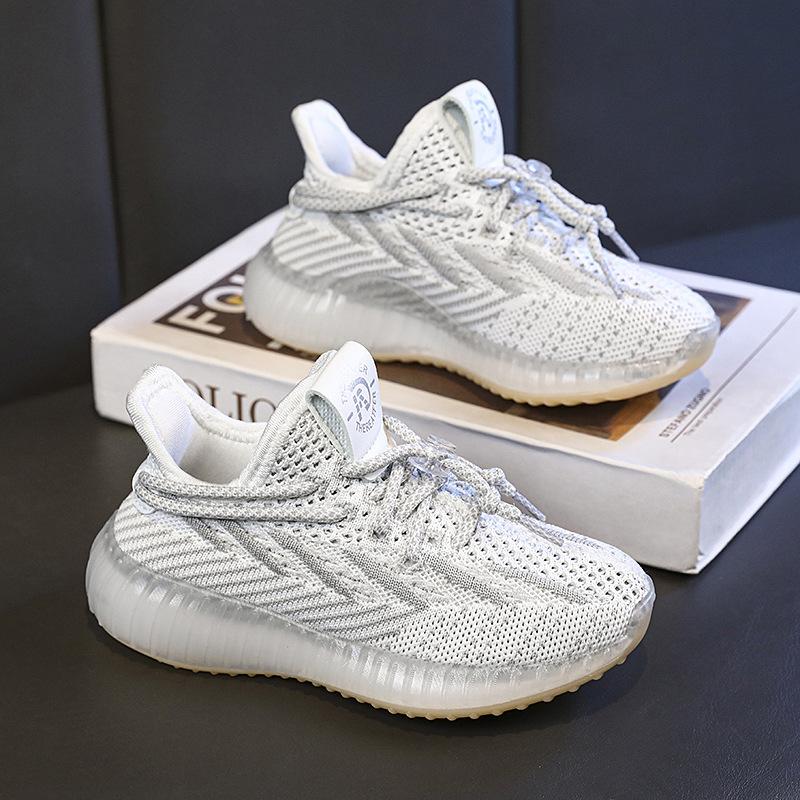 

Popcorn fly-woven coconut shoes 350 children s summer mesh sports shoes boys and girls 2025 new casual breathable 38