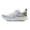 Under Armour Cushioned Wear-Resistant Breathable Rebound Low-Top Training Running Shoes Women's White Black Sneakers 3026124-104