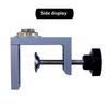 Heavy Duty Aluminum Cabinet Door Dowel Drilling Guide Tool Press Activated Wood Joinery Aid For Seamless Concealed Hole