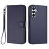Para Samsung Galaxy A25 5G (Global) (161,0 x 76,5 x 8,3 mm) Funda de Cuero Billetera Soporte Cubierta para Teléfono con Correa de Muñeca