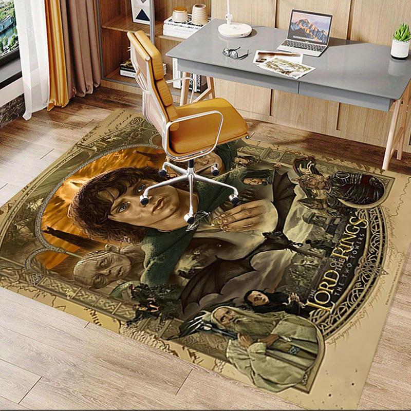 1PC The Lord of the Rings Two Towers Extra Large Non-Slip Floor carpet, Office, family, bedroom, Studio - Large Area Rug Indoor Rugs1167A