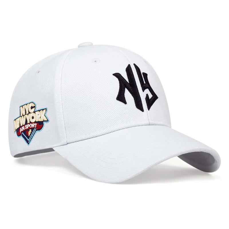 Yiran bag Nyc New York Borduur Baseballpetten Katoenen Snapback Hoed Mode Sport Hip Hop Trucker Hoeden Zomer Buiten Zonnehoeden Garros