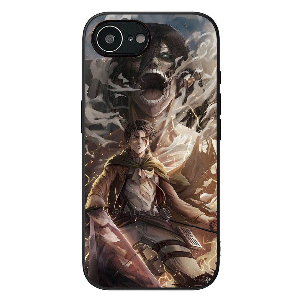 for Samsung Galaxy A25 A37 A57 A12 A14 A50 A51 A70 A71 A72 A21S A04 M15 Note 20 9 8 10 Case Levi Attack Eren On Titan Jaeger