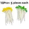 10-30Pc Elastic Stress Relief Toy Interest Bean Sprouts Stretch Simulation Yellow Bean Sprouts Decompression Props Kitchen Decor