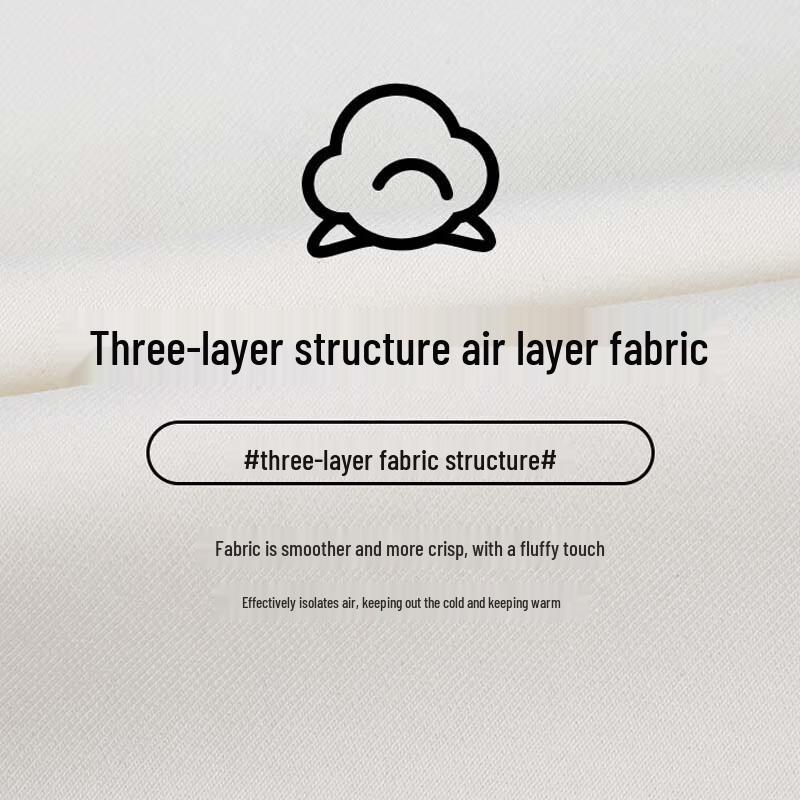 TRIES Men's Air Cotton Pullover Sweatshirt