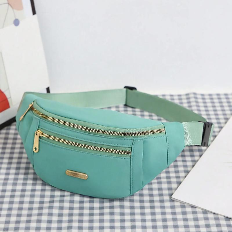 Oxford Cloth Waterproof Sports Crossbody Bag, Multi-Layer Large Capacity Shoulder Bag, Versatile And Can Be Used As A Waist Bag For Commuting