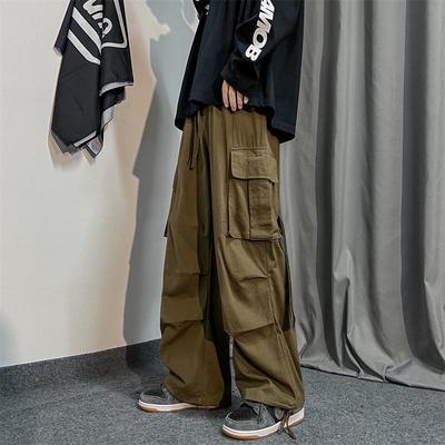 Pantalon de survêtement large pour homme style coréen Harajuku