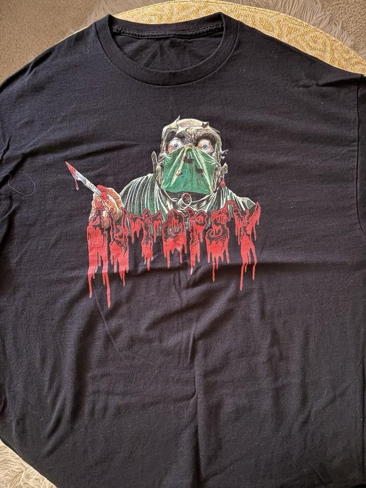 

Новая дэт-метал группа Autopsy Подарок для фанатов Мужская Все размеры Футболка LW407 Унисекс Футболка XXL