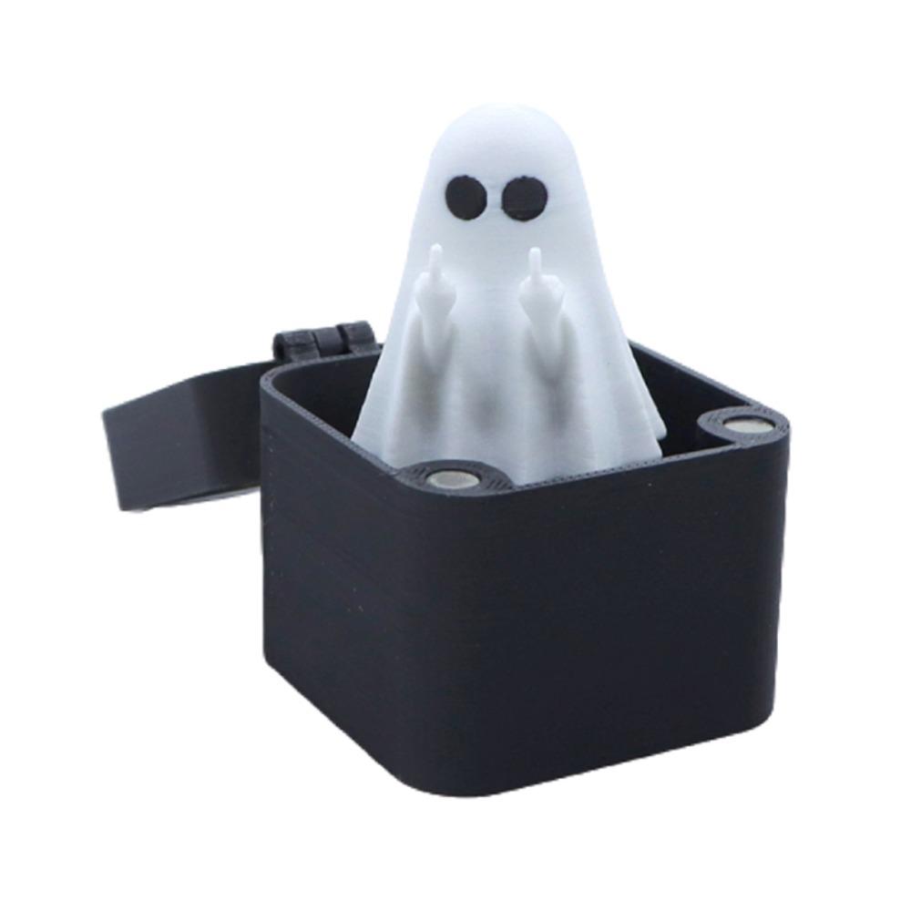 

Portable Halloween Ghost Finger Surprise Gift Box Hot Stamping Cute Prank Pop Up Gift Funny Finger in a Box Scare Friends Gift