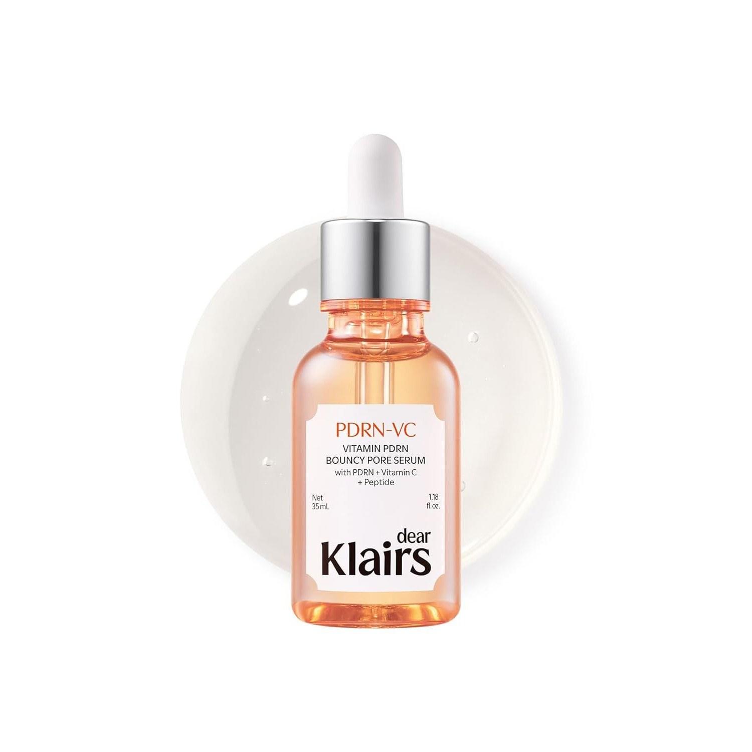 PDRN Vitamin C Pores Elasticity Serum Klairs Vitapeptide Pore Repair 35ml Dullness Tone Up Firmness Pigmentation Niacinamide CICA Liposome NMN Peptide
