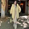 Autumn and Winter New Down Cotton Jacket Women's Mid-length 2025 New Winter Loose Slimming Fashion Hooded Thickened Korean