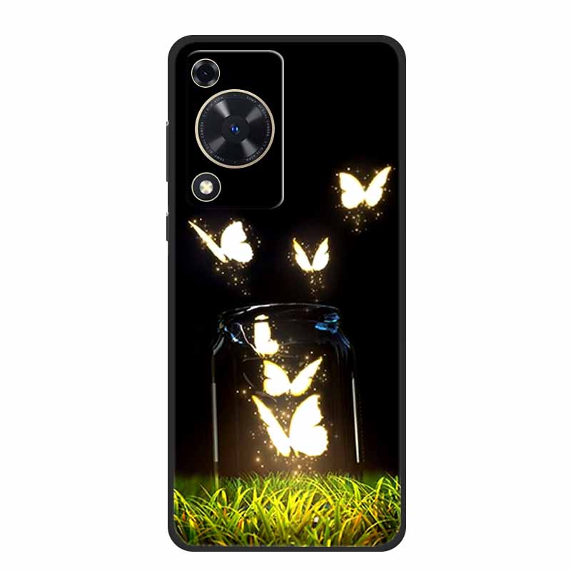 For Huawei Nova Y72s Phone Case Y 72 s Coque Black Silicone Soft Back Cover Case For Huawei Nova Y72 Y63 Case Y 63 Funda Shell