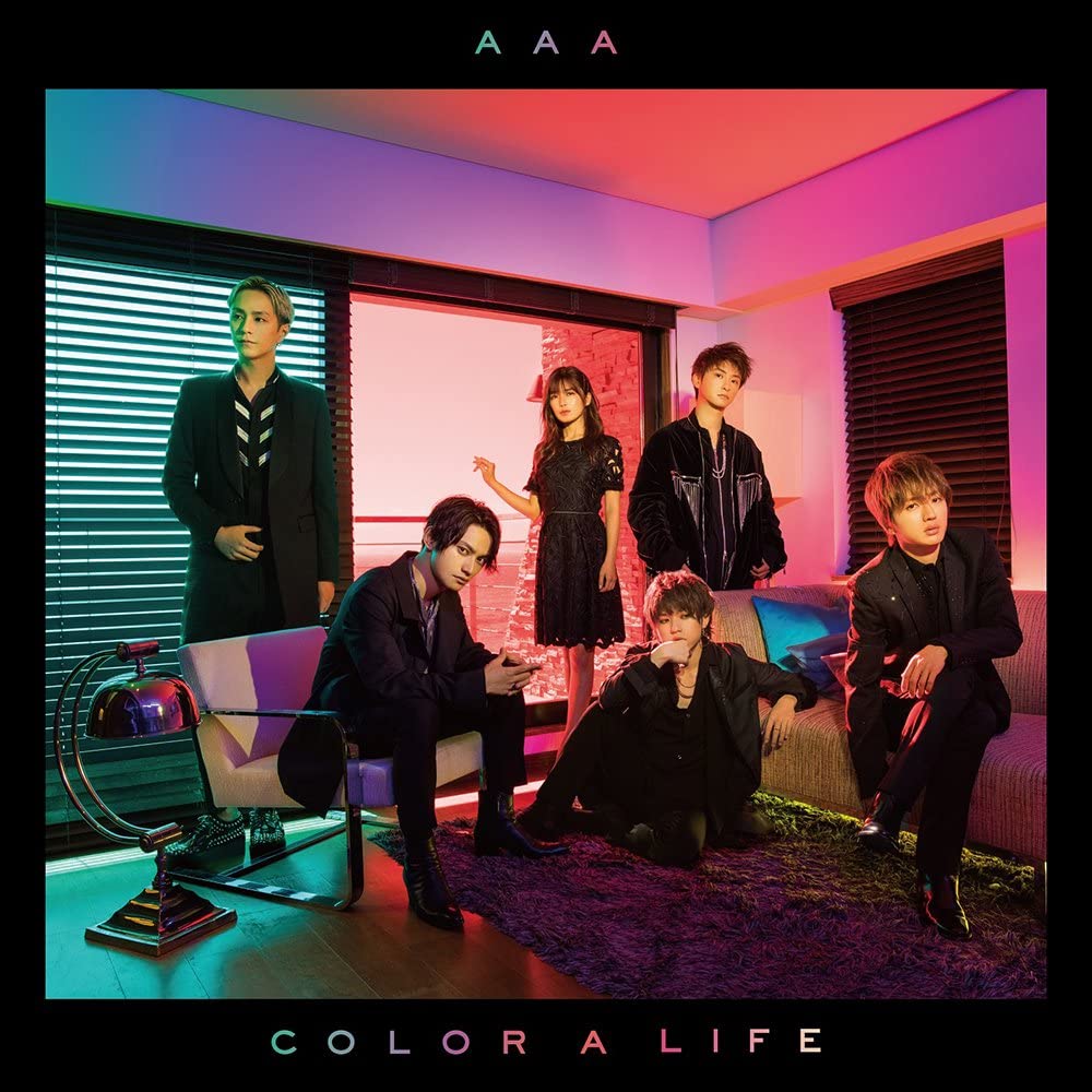 

CD AAA - COLOR A LIFE (CD + DVD) (Smapla com Japan Japanese Pop/Rock Used