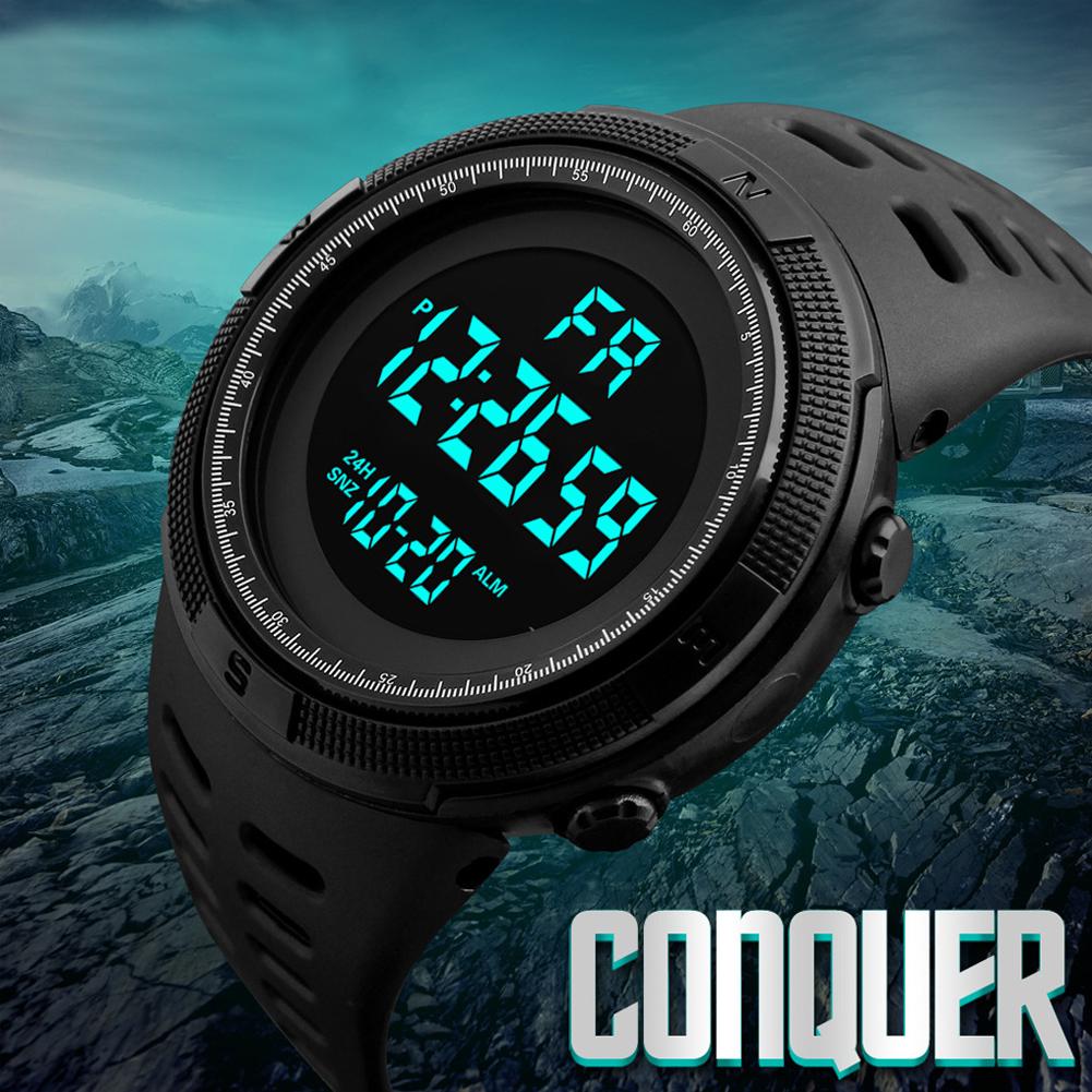 Fashion Electric Watch Large Screen Sports Multi-function Fashion Watch Men's and Women's Creative Sports Watch