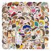 100 Cartoon Animal Hedgehog Graffiti Stickers Can Decorate Suitcase Notebook Waterproof Stickers