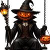 Forniture per Feste Spettrali Halloween Zucca/Scheletro Mietitore Adesivi per Finestra, Decalcomanie Statiche Rimovibili, Pellicola Resistente in PVC Impermeabile Horror