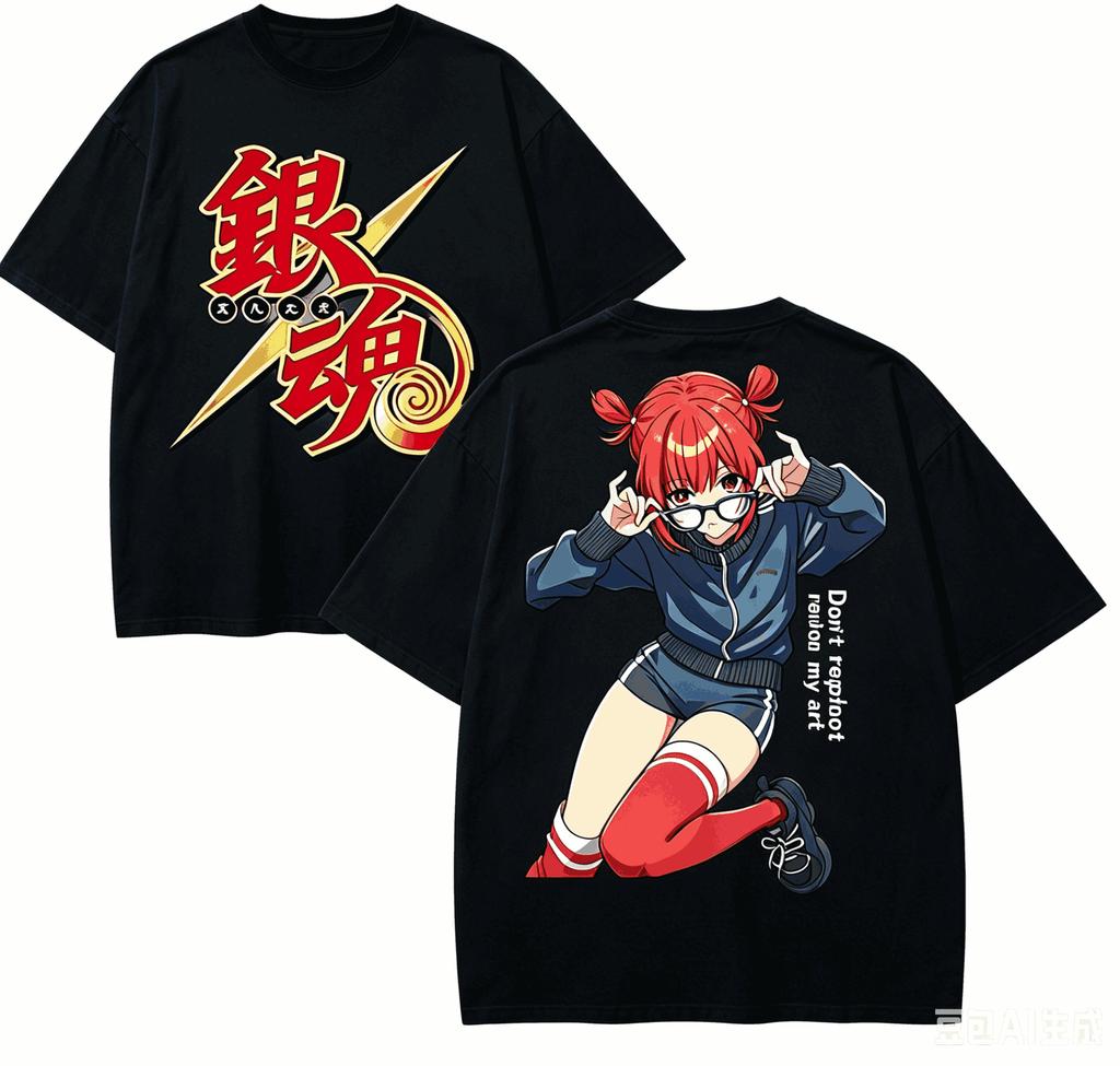 Gintama Anime Lover TShirt Harajuku Cotton NewModel High Street Oversized Unisex Retro Fashion Couples Hot Product Breathable
