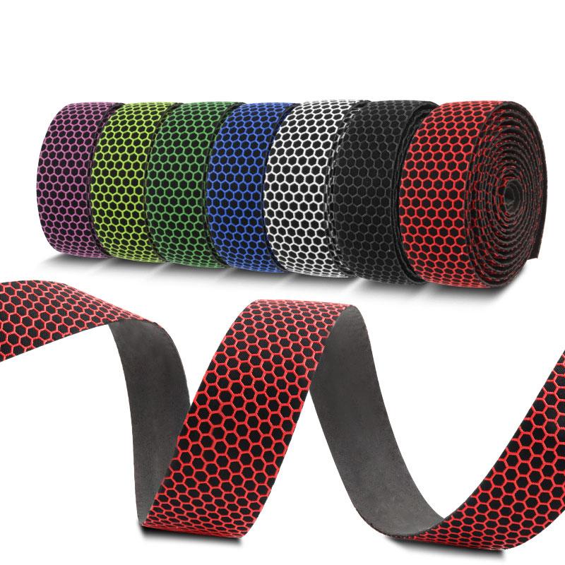 Light Road Bike Handlebar Tape Breathable Fixed Gear Bicycle Bar Tape With 2 Bar Plugs
