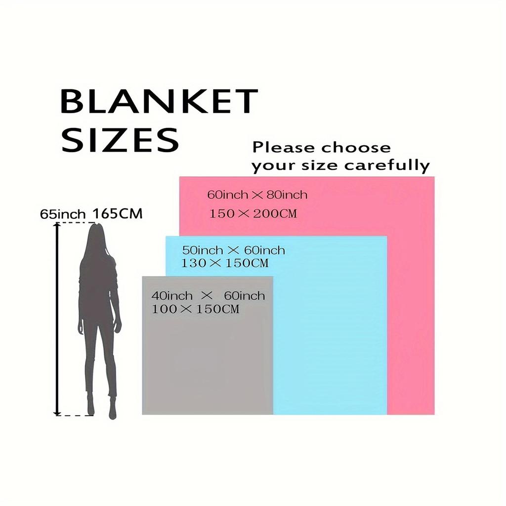 Dragon Earth Flannel Blanket – White Black Galaxy Design – Ultra-Soft Heavyweight Throw