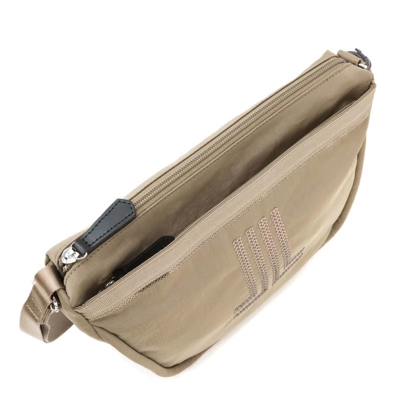 LANVIN COLLECTION Reflet Schultertasche Beige 61-6113 Damen