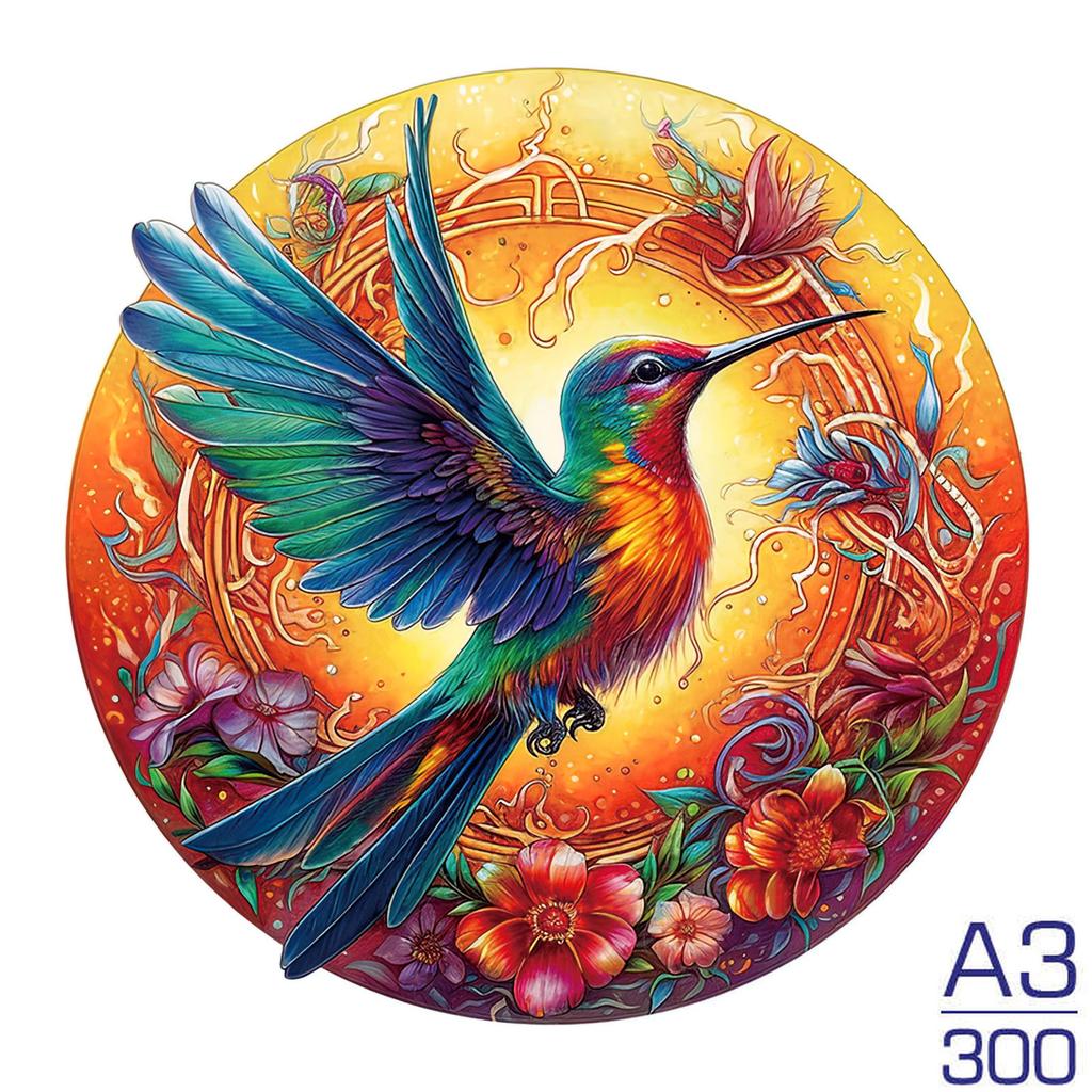 Non-Toxic Moon A3/A4/A5 Size Wood Jigsaw Puzzle With For Adults Children Not Common Shape A Gifts For Parent-Child Games And Family Fu