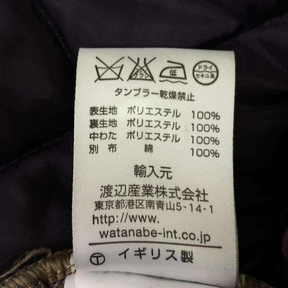 LAVENHAM Hergestellt in England Mit Kapuze Gesteppter Mantel 36 Lila Damen Gebraucht