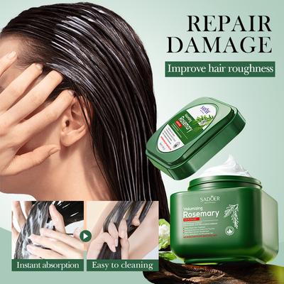 Trattamento per capelli al rosmarino, 500 ml SADOER, riparatore, nutriente e lisciante