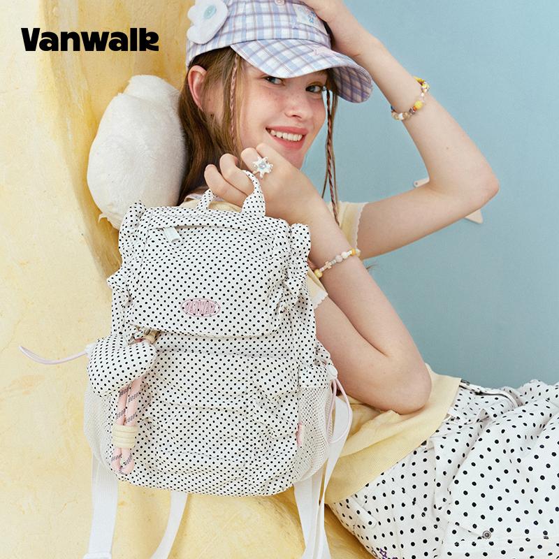 Vanwalk Cloud Re-Edition Mini Backpack [Dot White]