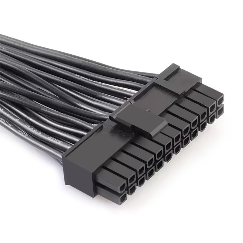 Computer Adapter Board 24 Pin Mining Power Supply Sync Cable for Universal Compatibility