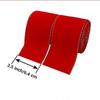 New 5 Yards Christmas Gift Bow Ribbon Lightweight DIY Red Trim Wired Ribbon Wedding Party Xmas Ornaments Fabric Swirl Ribbon