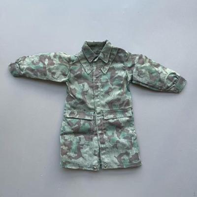 1/6 Figure Coat Action Uniform Casual Fashion Retro Clothes Mini Long Sleeved for 12''