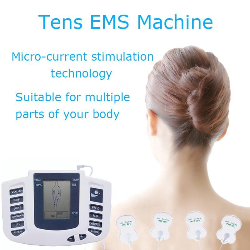 HOMZY Healthy Care Full Body Tens Acupuncture Electric Therapy Massager Meridian Physiotherapy Massager